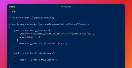 magencode - how to create a block in magento 2