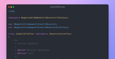 magencode - observer in magento 2