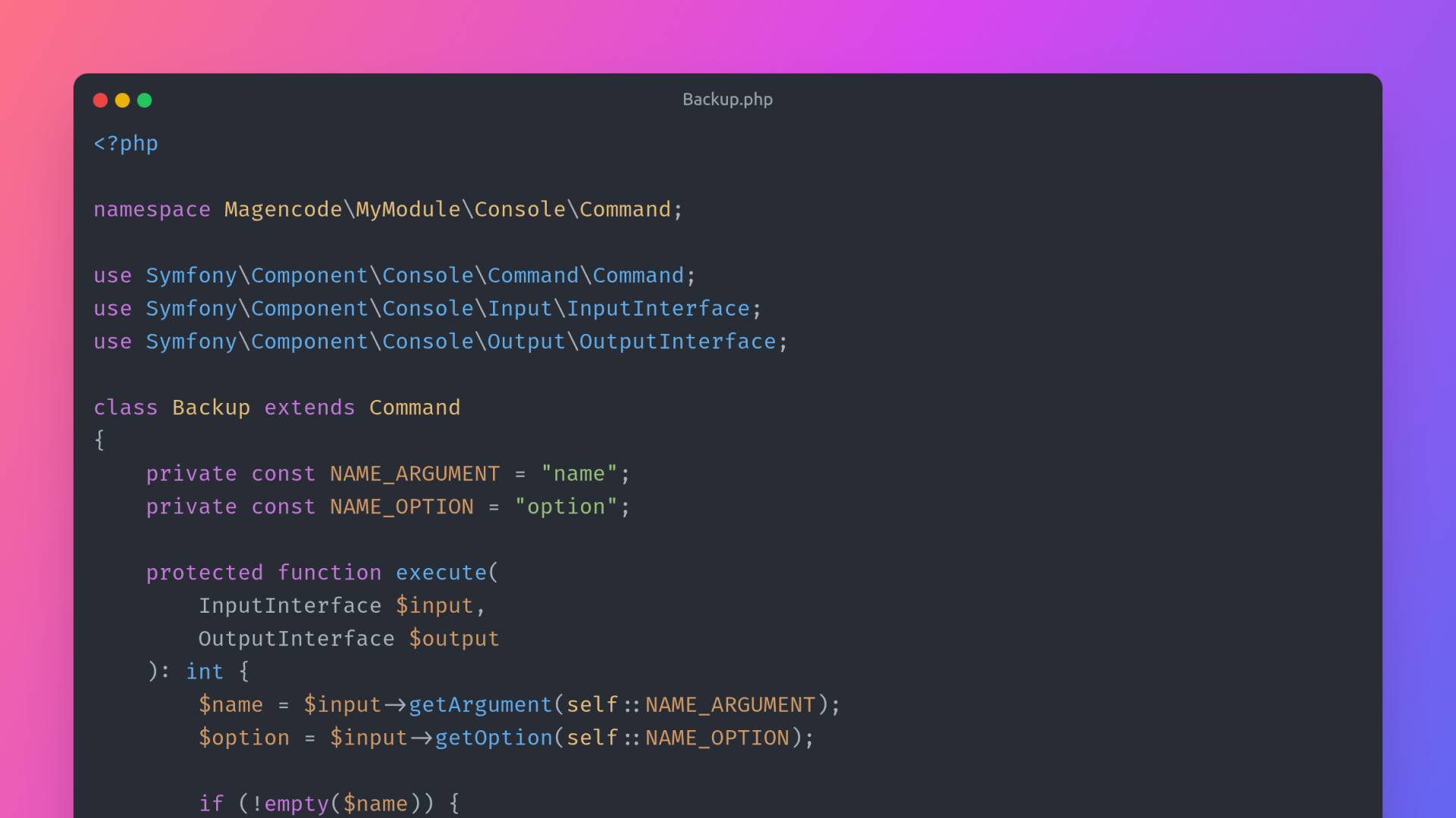 Magencode - CLI Command Magento 2