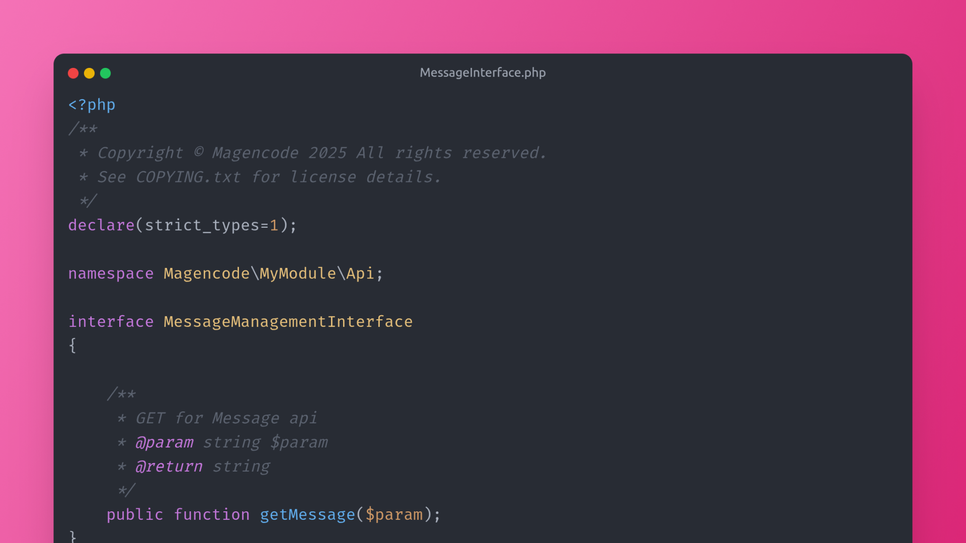 Magencode - Magento API endpoint