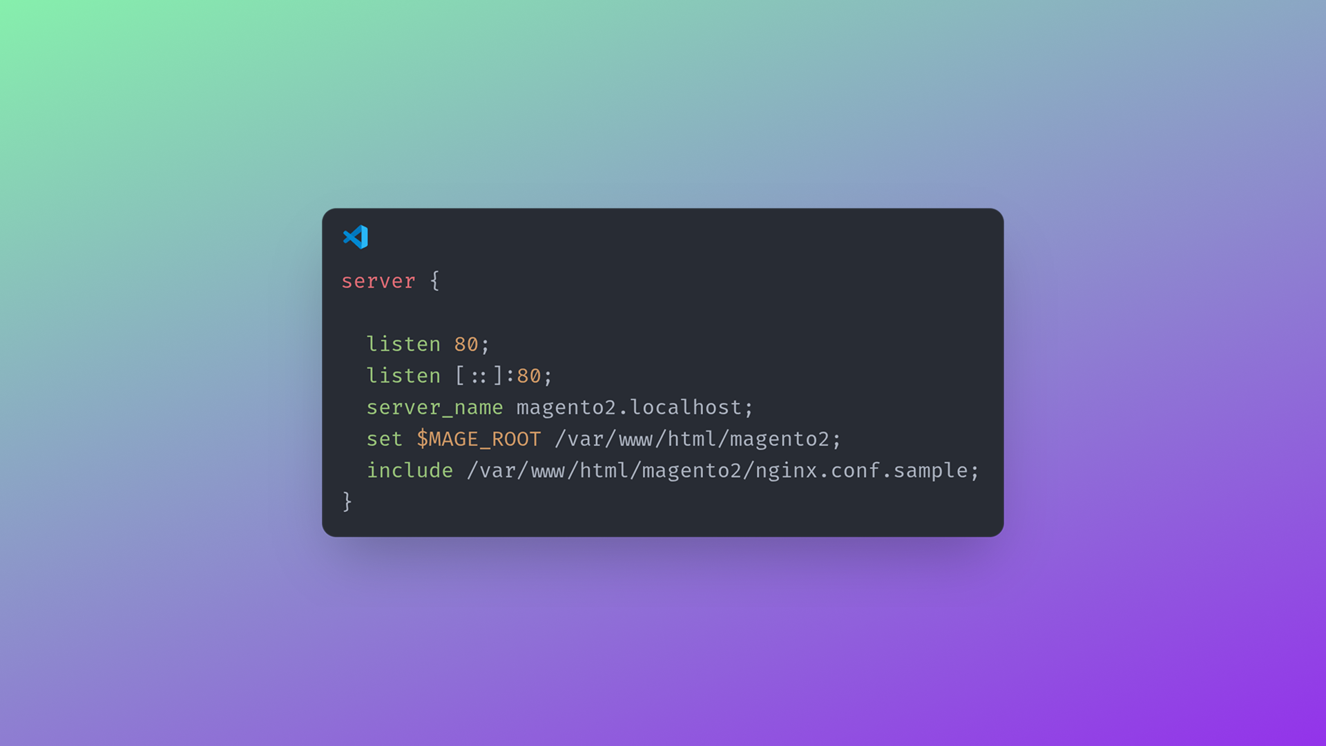 Nginx Virtual Host on Ubuntu for Magento 2