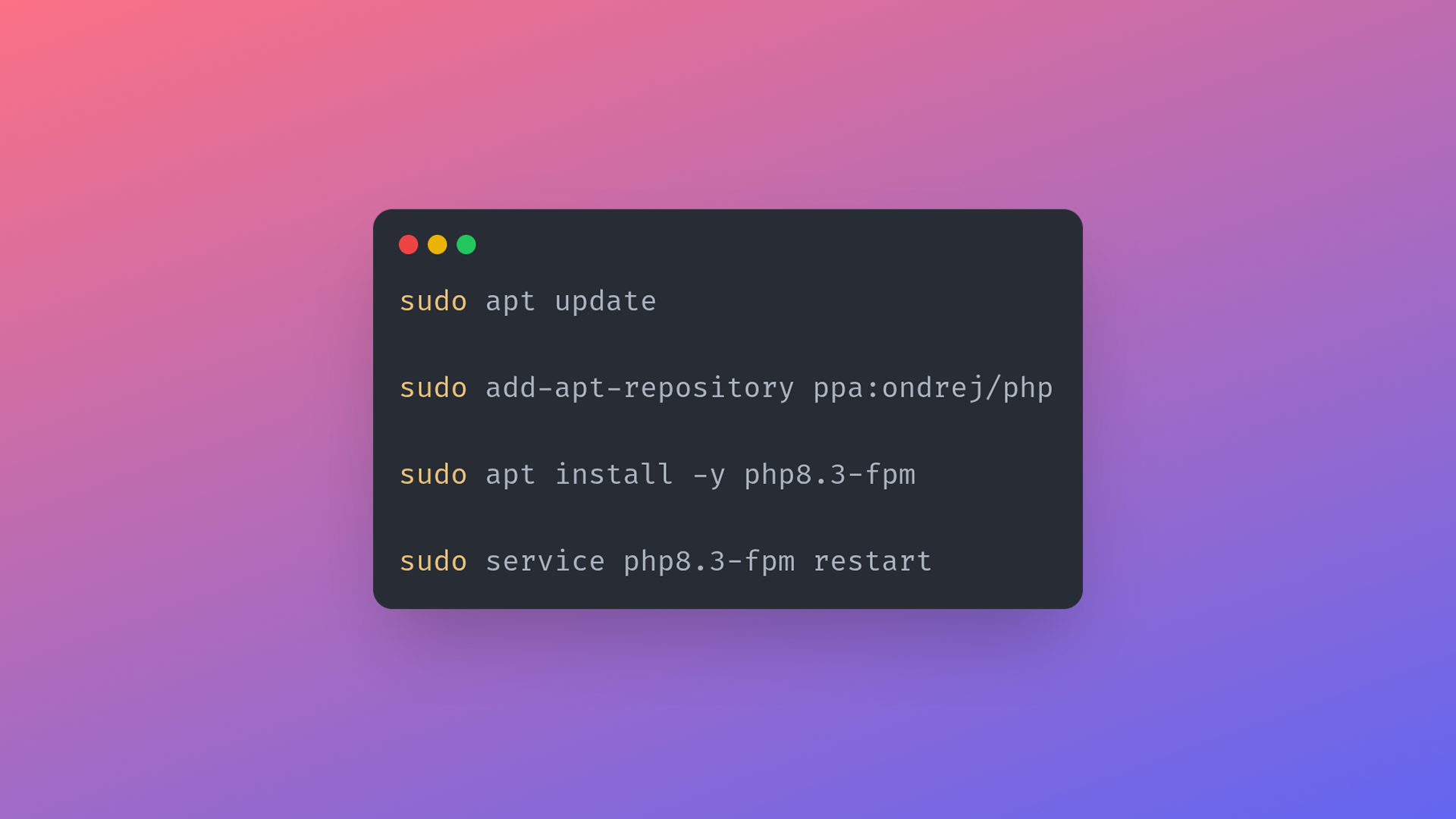install PHP-FPM 8.3 on Ubuntu 24.04 for Magento 2
