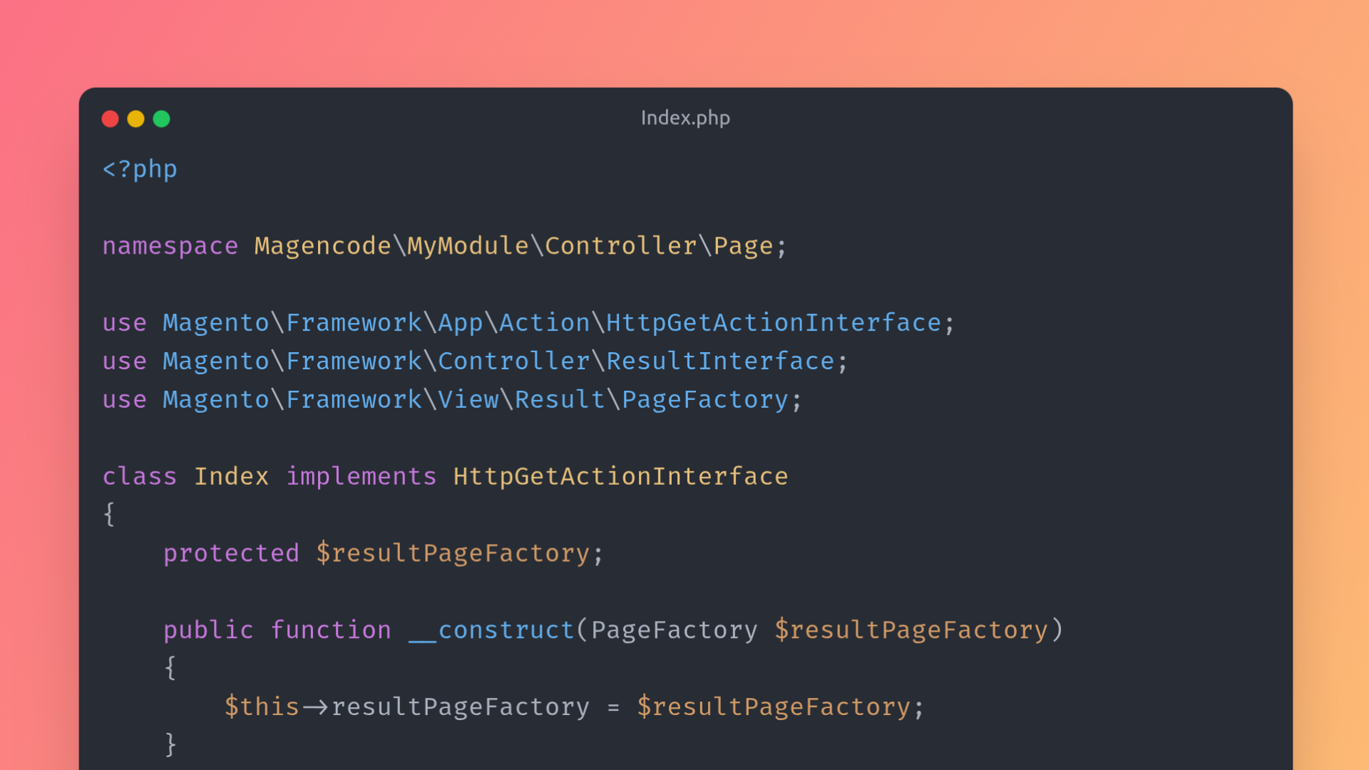 Magencode - Magento 2 Controller